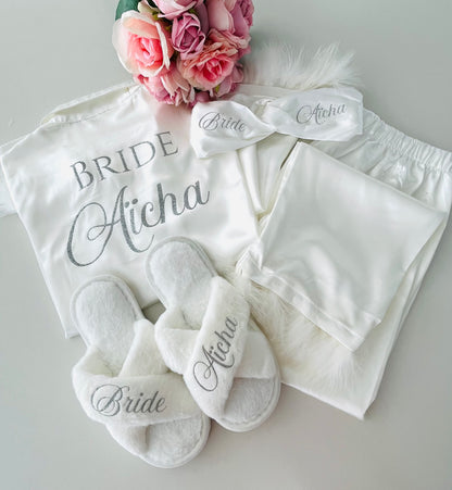 COFFRET BRIDE COSY VERSION PYJAMA A PLUMES