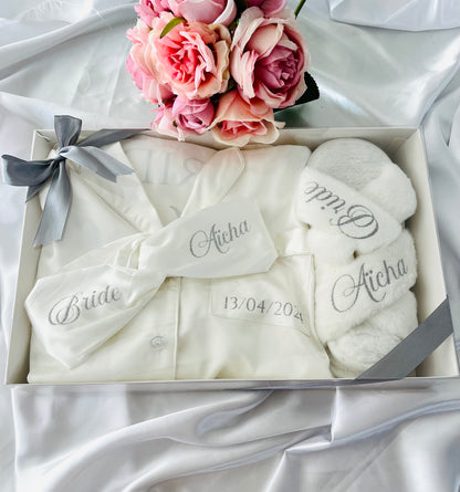 COFFRET BRIDE COSY VERSION PYJAMA A PLUMES